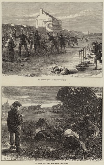 Epsomské derby od Matthew White Ridley